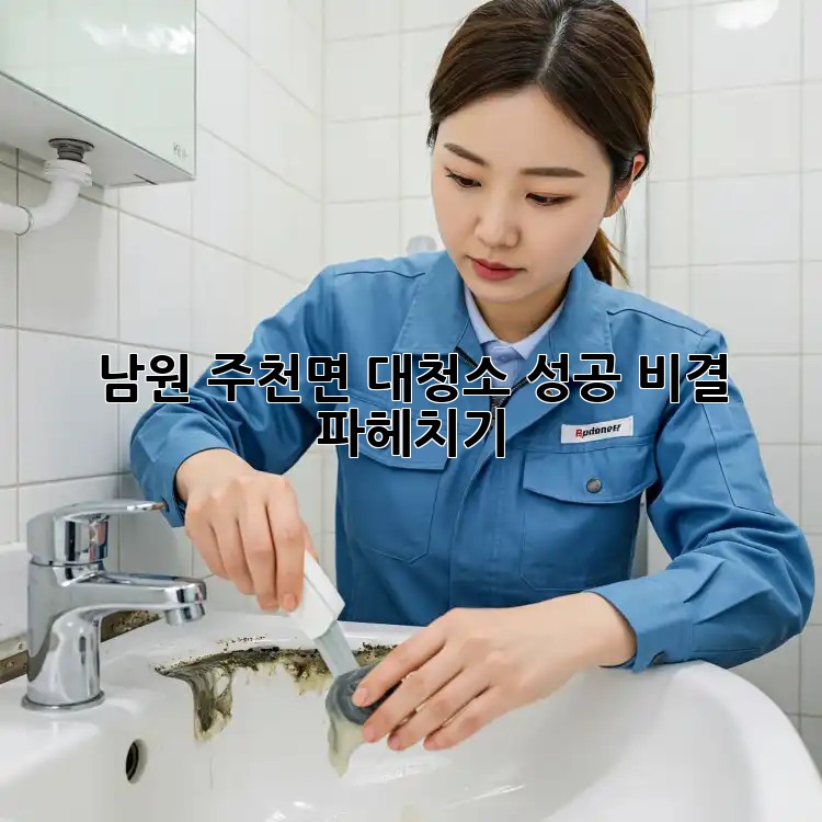 남원 주천면 대청소🧹✨ 성공 비결 파헤치기!