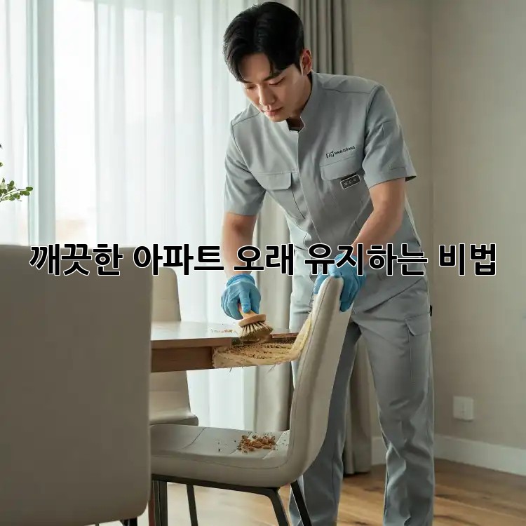 깨끗한 아파트, 오래 유지하는 비법! ✨