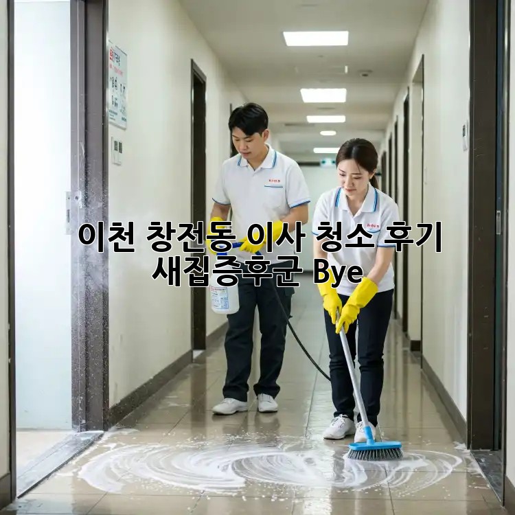 이천 창전동 이사 청소 후기 ✨ 새집증후군 Bye!