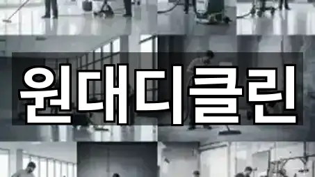 5곳 서창동 청소업체 주소/지도