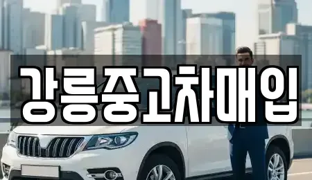 강원특별자치도 강릉시 유천동 중고차매매 전문 강릉중고차매입