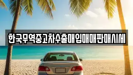 강원특별자치도 강릉시 유천동 중고차매매 전문 한국무역중고차수출매입매매판매시세