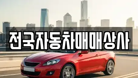 강원특별자치도 태백시 중고차 전문 전국자동차매매상사