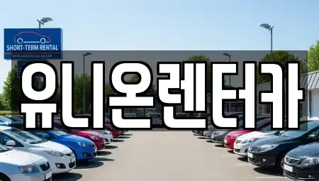 경기 고양시 일산동구 식사동 장기렌트카 전문 유니온렌터카