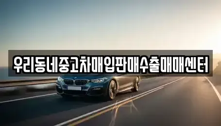경기 고양시 일산동구 식사동 중고차매입 전문 우리동네중고차매입판매수출매매센터