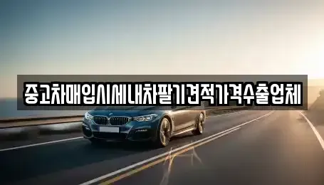 경기 동두천시 안흥동 중고차매입 전문 중고차매입시세내차팔기견적가격수출업체