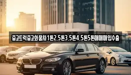 경기 동두천시 안흥동 중고차매입 전문 중고트럭중고화물차1톤2.5톤3.5톤4.5톤5톤매매매입수출