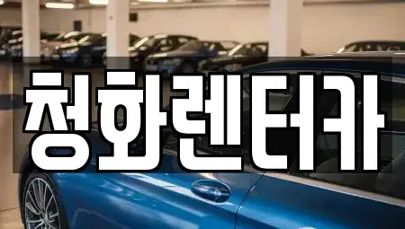경기 성남시 분당구 단기렌트카 전문 청화렌터카