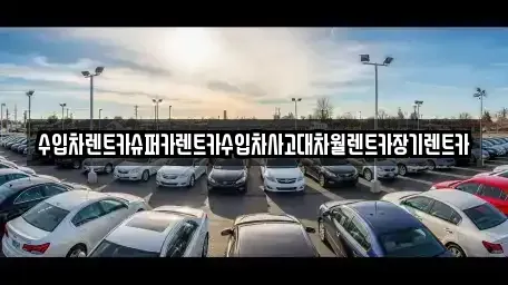 경기 성남시 분당구 율동 장기렌트카 전문 수입차렌트카슈퍼카렌트카수입차사고대차월렌트카장기렌트카