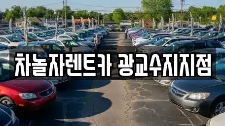 경기 수원시 영통구 단기렌트카 전문 차놀자렌트카 광교수지지점