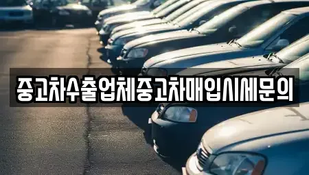 경기 수원시 영통구 중고차매입 전문 중고차수출업체중고차매입시세문의