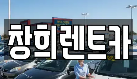 경기 수원시 장안구 율전동 렌트카 전문 창희렌트카