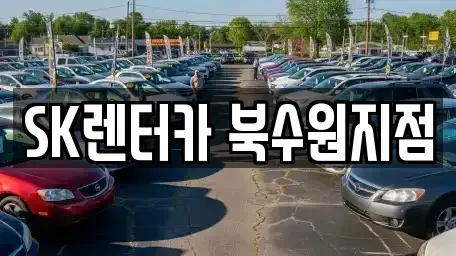경기 수원시 장안구 율전동 장기렌트카 전문 SK렌터카 북수원지점