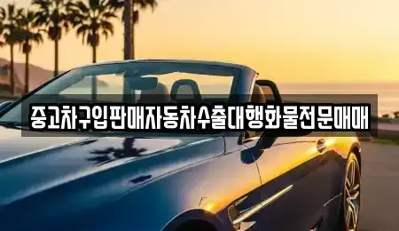 경기 시흥시 죽율동 중고차 전문 중고차구입판매자동차수출대행화물전문매매
