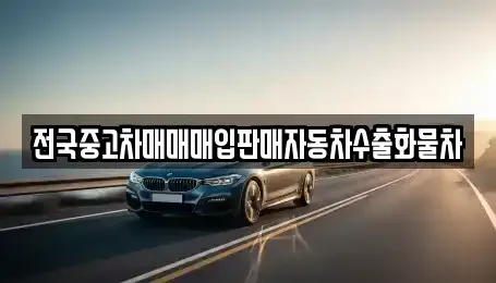 경기 양주시 장흥면 중고차 전문 전국중고차매매매입판매자동차수출화물차