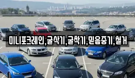 경기 양주시 장흥면 중고차매입 전문 미니포크레인,굴삭기,굴착기,믿음중기,철거