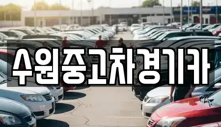 경기 의정부시 장암동 중고차 전문 수원중고차경기카
