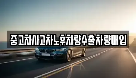 경기 평택시 세교동 중고차매입 전문 중고차사고차노후차량수출차량매입