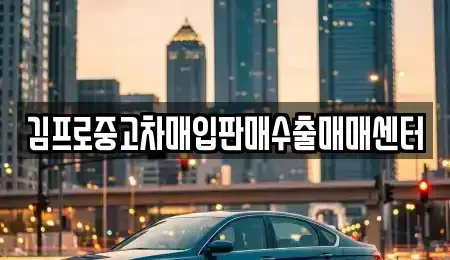 경기 포천시 소흘읍 중고차매입 전문 김프로중고차매입판매수출매매센터