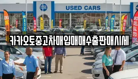 경기 포천시 소흘읍 중고차매입 전문 카카오토중고차매입매매수출판매시세