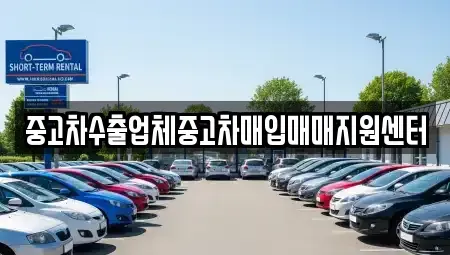 경기도 성남시 분당구 대장동 중고차 전문 중고차수출업체중고차매입매매지원센터
