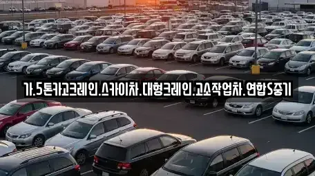 경기도 안성시 서운면 중고차 전문 가.5톤카고크레인.스카이차.대형크레인.고소작업차.연합S중기
