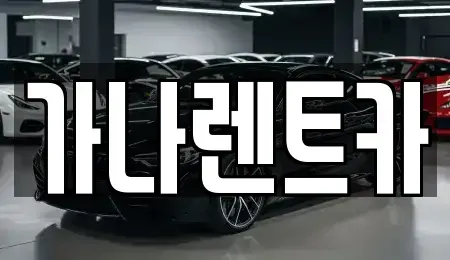 경기도 안성시 아양동 렌트카 전문 가나렌트카