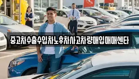 경기도 안성시 아양동 중고차매매 전문 중고차수출수입차노후차사고차량매입매매센타