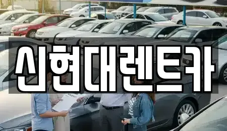 경기도 여주시 세종대왕면 렌트카 전문 신현대렌트카