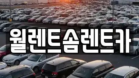 경기도 여주시 세종대왕면 렌트카 전문 월렌트솜렌트카