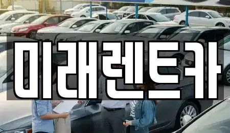 경기도 이천시 호법면 렌트카 전문 미래렌트카