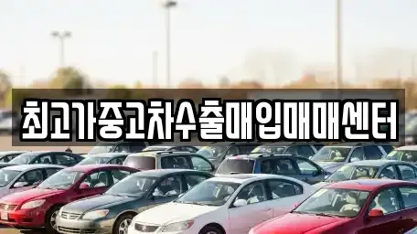 경기도 이천시 호법면 중고차매입 전문 최고가중고차수출매입매매센터