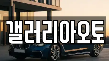 경남 진주시 초전동 중고차 전문 갤러리아오토