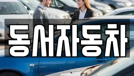 경남 진주시 초전동 중고차 전문 동서자동차