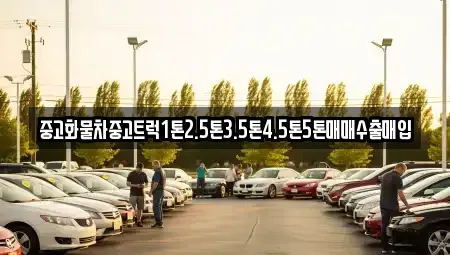 경남 진주시 초전동 중고차매입 전문 중고화물차중고트럭1톤2.5톤3.5톤4.5톤5톤매매수출매입