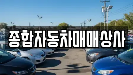 경상남도 사천시 서동 중고차 전문 종합자동차매매상사