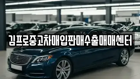 경상남도 양산시 교동 중고차매입 전문 김프로중고차매입판매수출매매센터