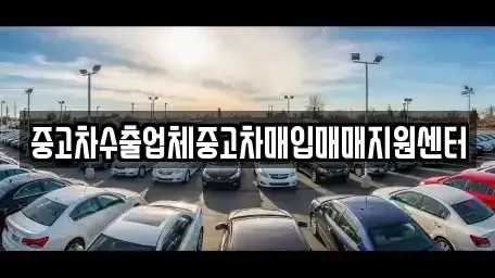 경상남도 창원시 마산합포구 장군동1가 중고차 전문 중고차수출업체중고차매입매매지원센터