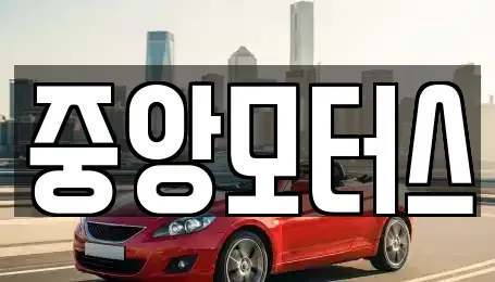 경상남도 창원시 마산합포구 장군동1가 중고차 전문 중앙모터스