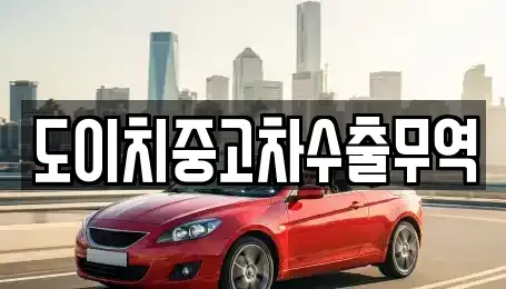경상남도 함양군 백전면 중고차 전문 도이치중고차수출무역