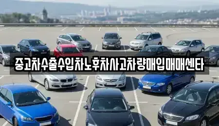 경상북도 울진군 울진읍 중고차매입 전문 중고차수출수입차노후차사고차량매입매매센타