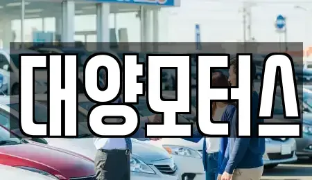 광주 북구 양산동 중고차 전문 대양모터스