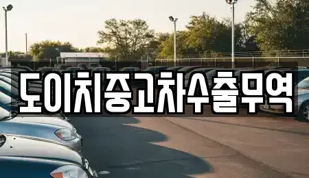 광주 북구 양산동 중고차 전문 도이치중고차수출무역