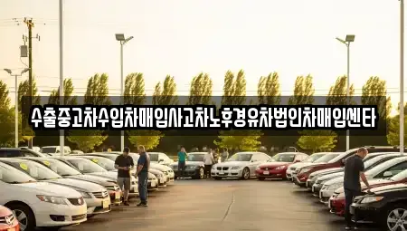 광주 북구 양산동 중고차매입 전문 수출중고차수입차매입사고차노후경유차법인차매입센타