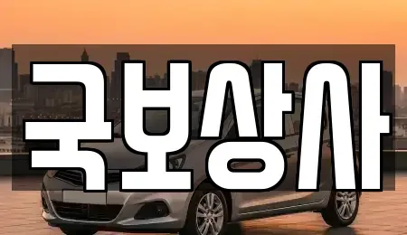 광주광역시 광산구 수완동 중고차매매 전문 국보상사
