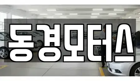 광주광역시 광산구 수완동 중고차매매 전문 동경모터스