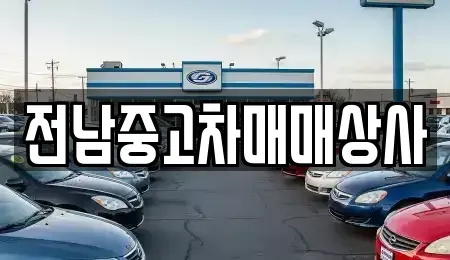 광주광역시 남구 서동 중고차매매 전문 전남중고차매매상사