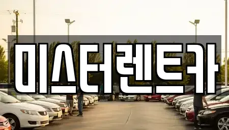 대구 북구 서변동 렌트카 전문 미스터렌트카