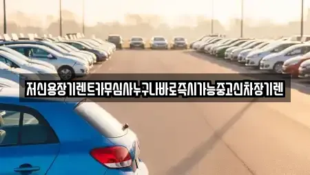 대전 동구 가양동 장기렌트카 전문 저신용장기렌트카무심사누구나바로즉시가능중고신차장기렌