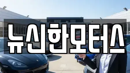 대전 서구 흑석동 중고차 전문 뉴신한모터스